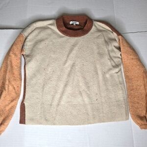 Madewell Colorblock Payton Pullover Sweater